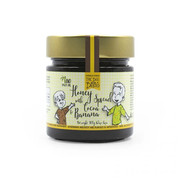 TEST Bee Bros Μέλι με Κακάο & Μπανάνα 300g