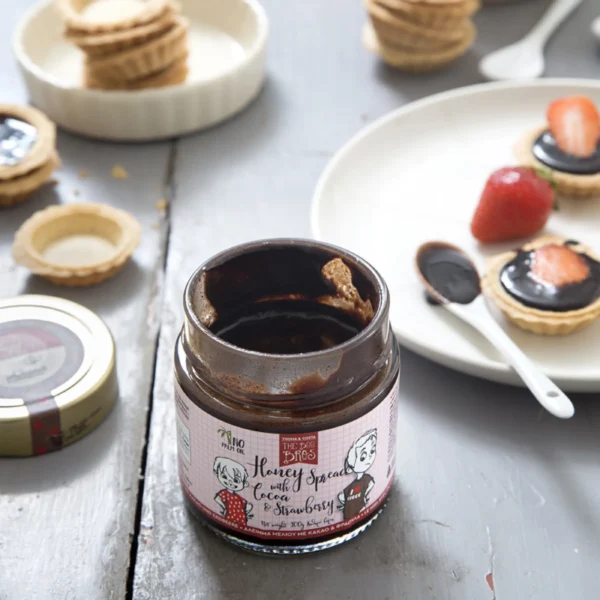 THE BEE BROS Μέλι με Κακάο & Φράουλα 300g