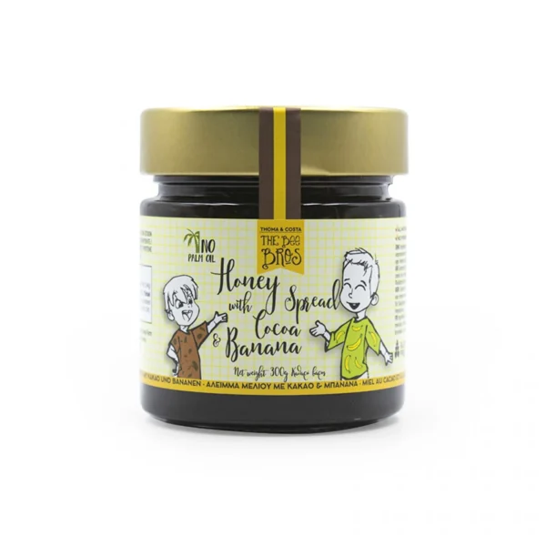 THE BEE BROS Μέλι με Κακάο & Μπανάνα 300g
