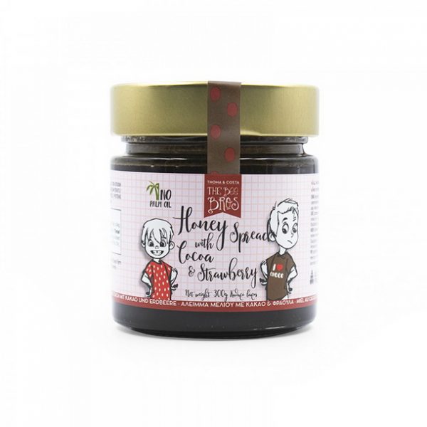 THE BEE BROS Μέλι με Κακάο & Φράουλα 300g