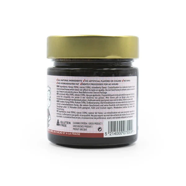 THE BEE BROS Μέλι με Κακάο & Φράουλα 300g