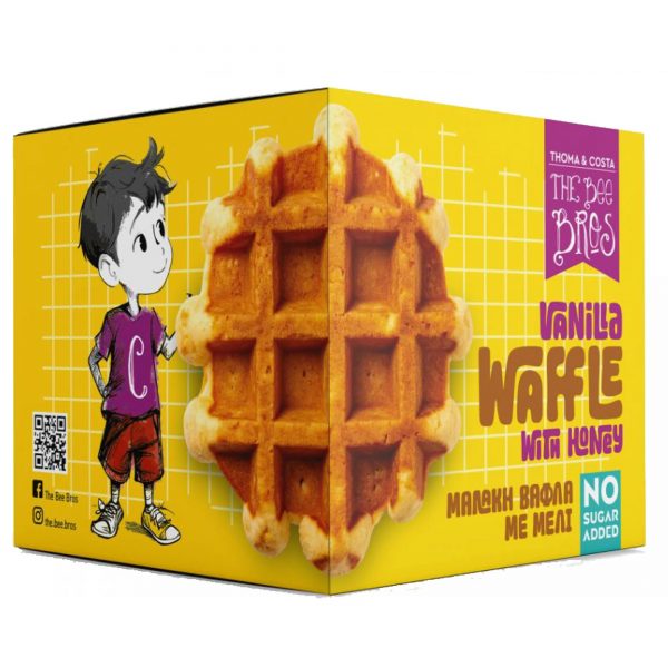 THE BEE BROS Βάφλα βανίλιας 4τμχ
