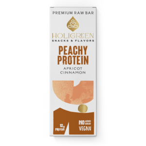 HOLIGREEN Peachy Protein Raw Bar 60g