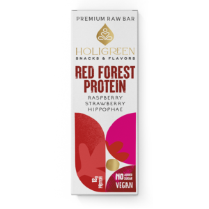 HOLIGREEN Red Forest Protein Raw Bar 60g