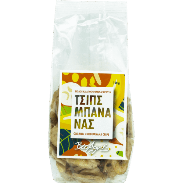 BIOAGROS Μπανάνα Chips 150g