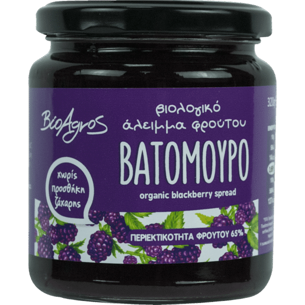 BIOAGROS Μαρμελάδα Βατόμουρο 320g