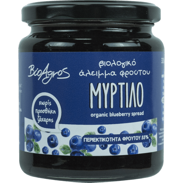 BIOAGROS Μαρμελάδα Μύρτιλο 320g