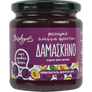 BIOAGROS Μαρμελάδα Δαμάσκηνο 320g