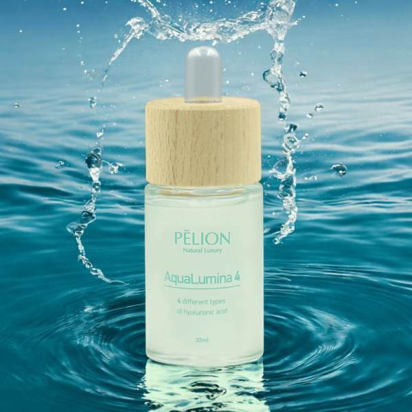 PELION AquaLumina 4 | Ορός Προσώπου με 4 Διαφορετικούς Τύπους Υαλουρονικού 30ml