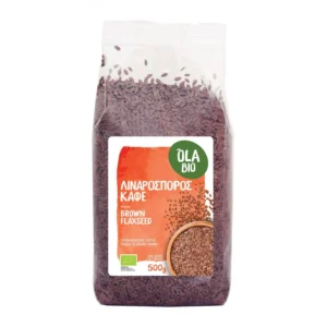 OLA BIO Λιναρόσπορος Καφέ 500g