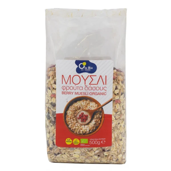 OLA BIO Μούσλι Φρούτα Δάσους 500g