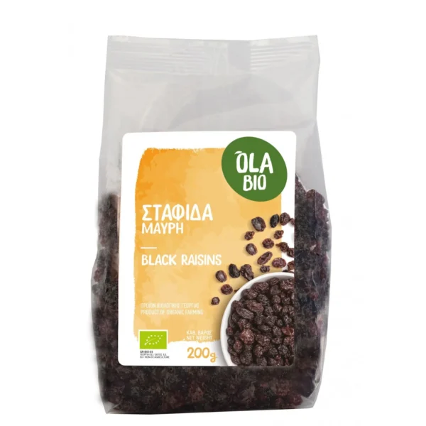 OLA BIO Σταφίδα Μαύρη Κορινθιακή 200g