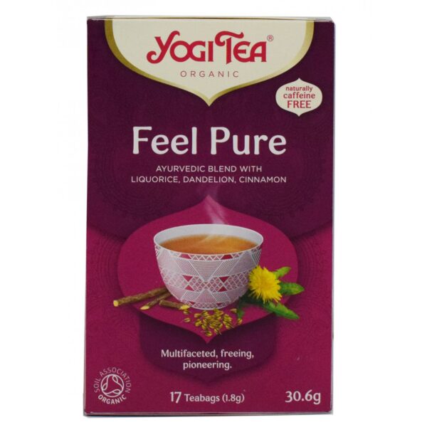 YOGI TEA Feel Pure (DΕΤΟΧ) 30,6g