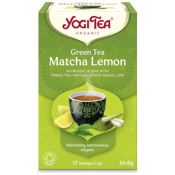 YOGI TEA Green Tea Matcha Lemon 30,6g