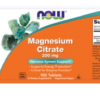 NOW FOODS Magnesium Citrate 200 mg 100Tablets