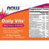 NOW FOODS Daily Vits™ 30Veg Capsules