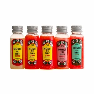 MONOI TIKI TAHITI Σετ δώρου με λάδια μαυρίσματος spf3 (5x30ml)