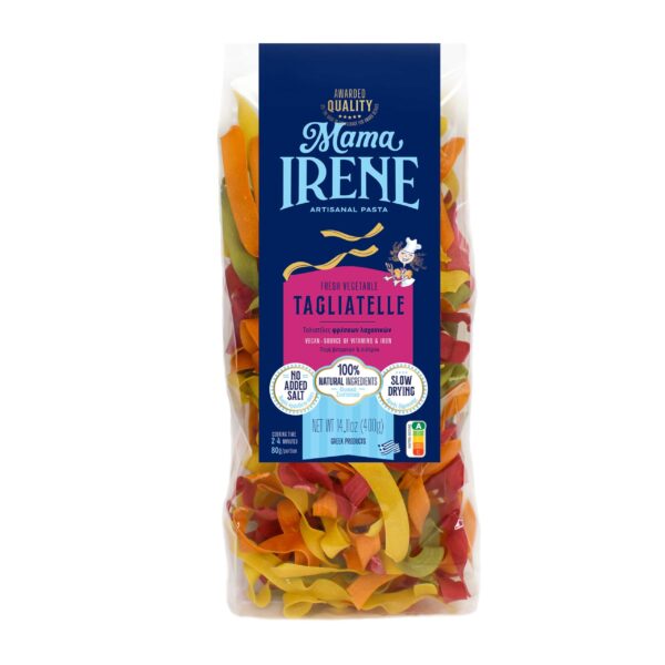 MAMA IRENE Ταλιατέλες με Φρέσκα Λαχανικά 400g