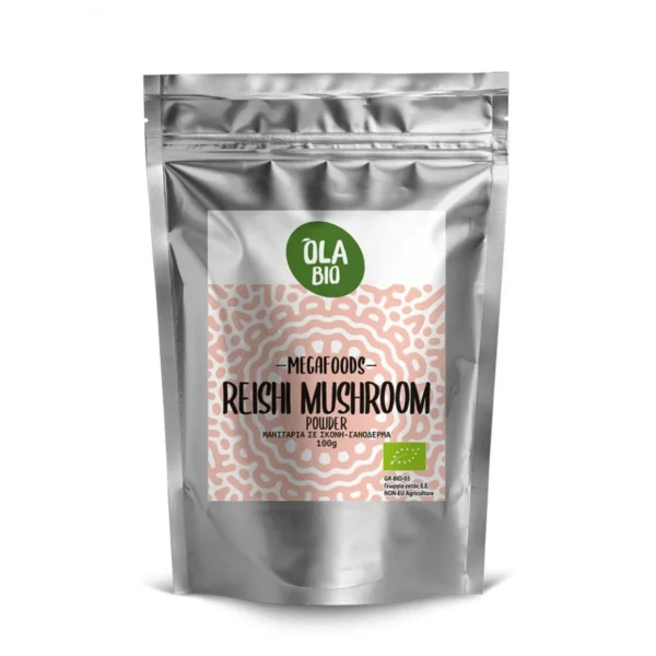 OLA BIO Μανιτάρια Γανόδερμα (Reishi) σε Σκόνη 100g