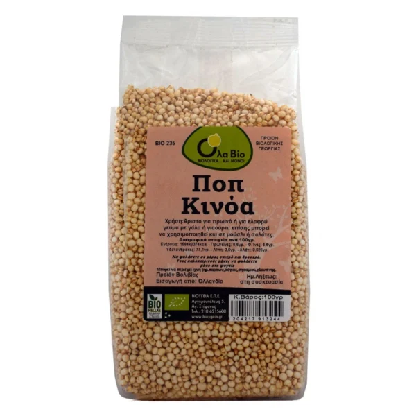 OLA BIO Ποπ Κινόα 100g
