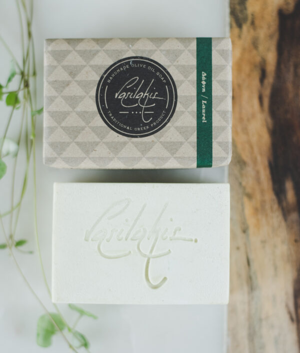 VASILAKIS Σαπούνι Δάφνη & Δεντρολίβανο 120g