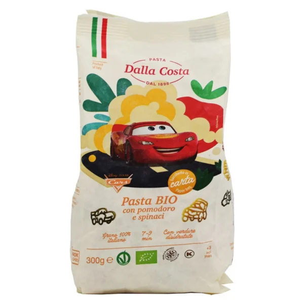 PROBIOS Ζυμαρικά Τρίχρωμα Αυτοκινητάκια Disney 300g