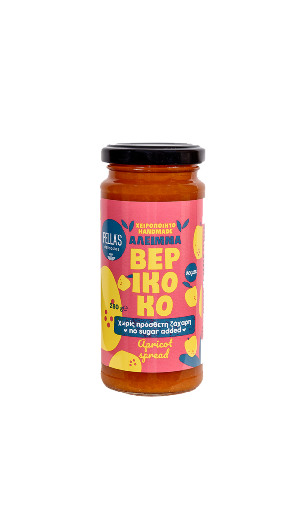 PELLA'S DELICACIES Μαρμελάδα Βερίκοκο 280g