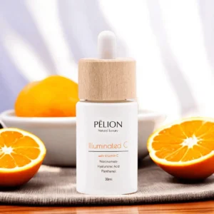 PELION Illuminated C | Υπερ-ορός Βιταμίνης C, Υαλουρονικού και Νιασιναμίδης 30ml