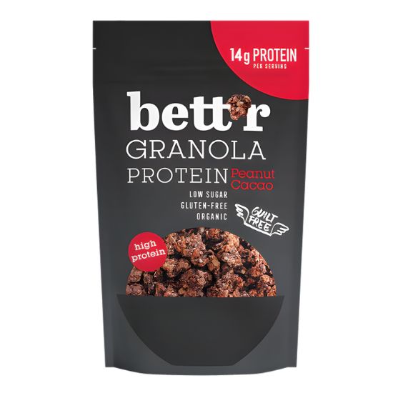BETT'R Granola Πρωτεΐνης με Φιστίκι & Σοκολάτα 300g