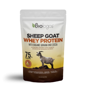 ΒΙΟΛΟΓΟΣ Πρωτεΐνη Αιγοπρόβεια με Μπανάνα & Κακάο 500g