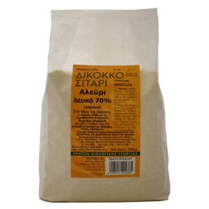 OLA BIO Αλεύρι Δίκοκκο Σιτάρι Λευκό 70% 1kg