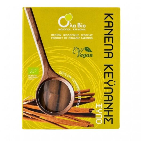 OLA BIO Κανέλα Κεϋλάνης σε Ξύλο 50g