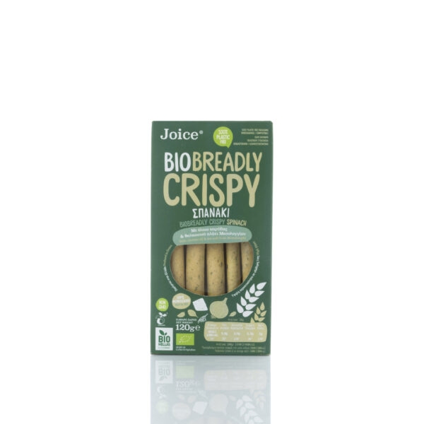 JOICE Κριτσίνια Σπανάκι 120g