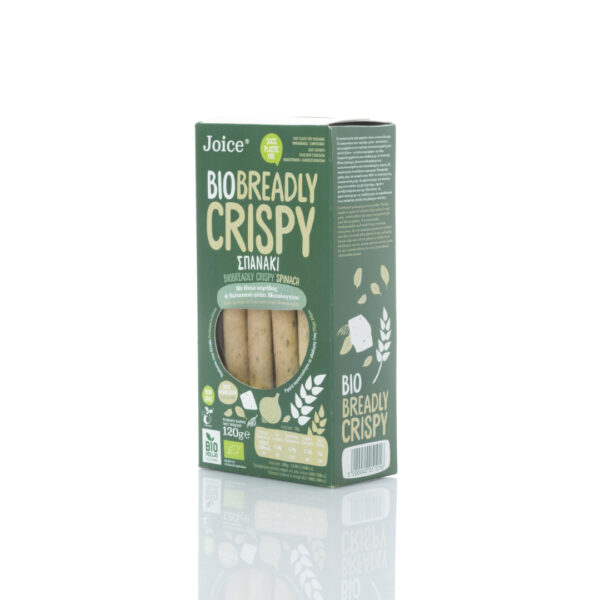 JOICE Κριτσίνια Σπανάκι 120g