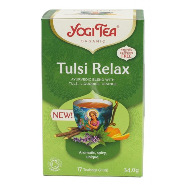 ΥΟGI TEA Tulsi Relax 34g