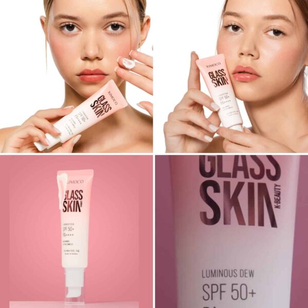 KIMOCO Glass Skin Κρέμα Προσώπου με SPF50 50ml