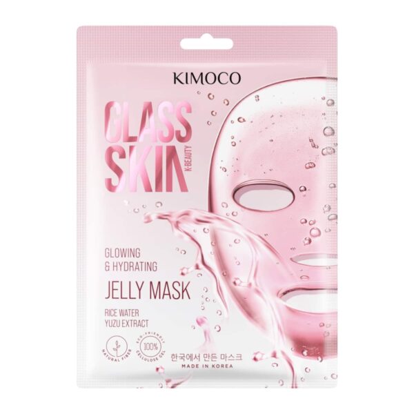 KIMOCO Glass Skin Jelly Sheet Mask Μάσκα Προσώπου 23ml