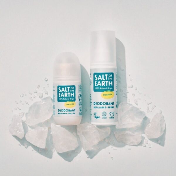 SALT OF THE EARTH Αποσμητικό Επαναγεμιζόμενο Roll-On Χωρίς Άρωμα 75ml
