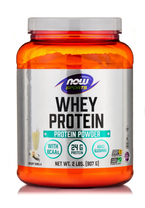 NOW FOODS Whey Protein Vanilla Powder 907g