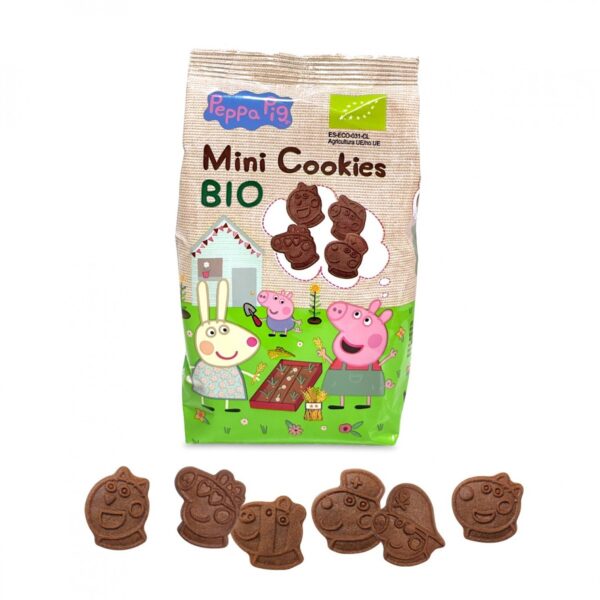 OLA BIO Μπισκότα Κακάο Peppa Pig 100g