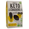 JOICE Crackers ΚΕΤΟ με Μαύρο Σουσάμι 60g