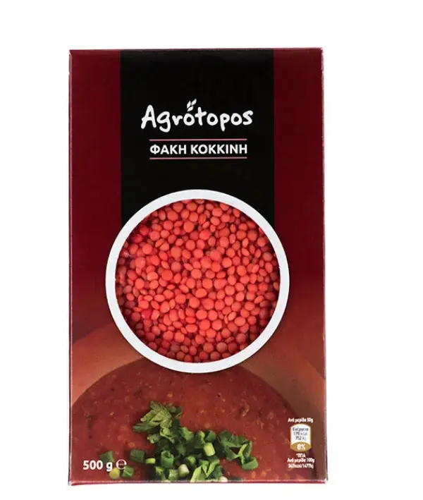 AGROTOPOS Φακές Κόκκινες 500g