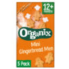 ORGANIX Μπισκότα Ολικής Mini Gingerbread +12μ 5x20g