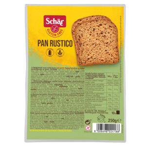 SCHAR Ψωμί Σκούρο Pan Rustico 250g