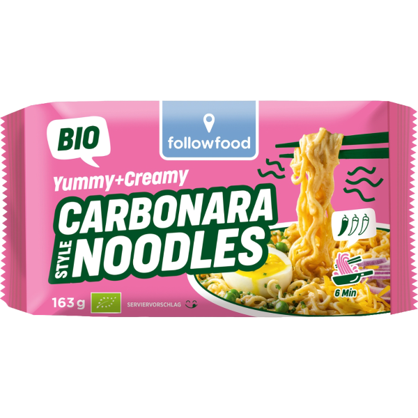 FOLLOWOOD Carbonara Style Noodles 163g