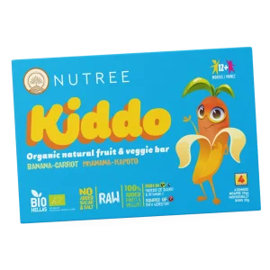 NUTREE KIDDO Μπανάνα-Καρότο 120g (4x30g)