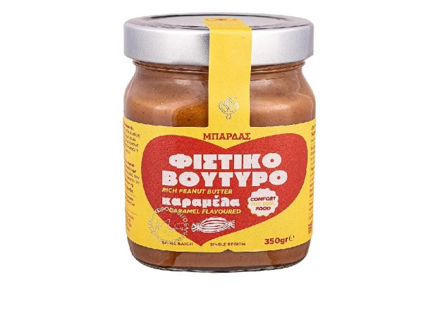 ΜΠΑΡΔΑ Φιστικοβούτυρο με Καραμέλα 350g
