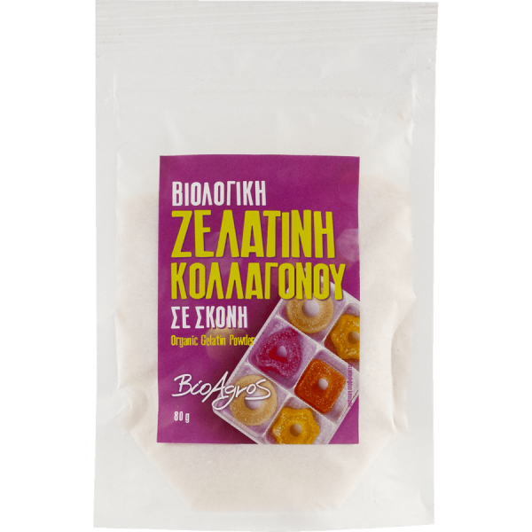221029453 BIOAGROS Ζελατίνη σε σκόνη 80g