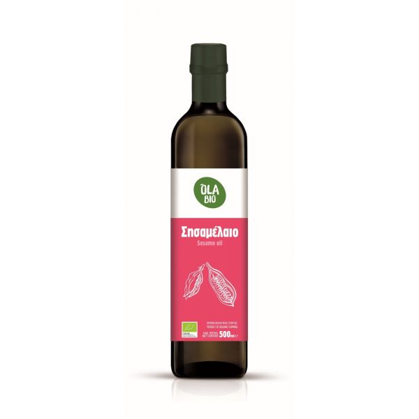 OLA BIO Σησαμέλαιο Ψυχρής Έκθλιψης 500ml
