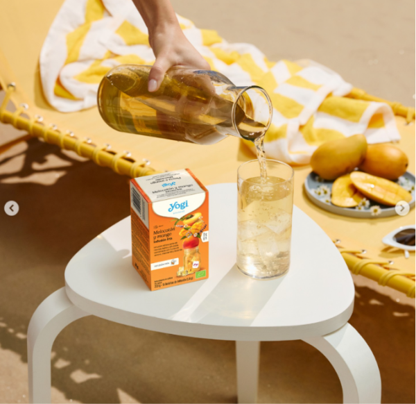 YOGI TEA Cold Brew Peach Mango 27g